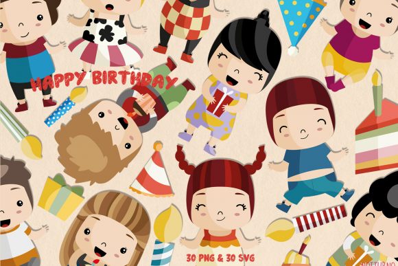 Download Birthday Clipart | Set of 30&nbsp; - Birthday Collection