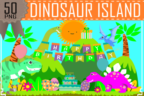 Download Dinosaur Clipart, Happy Birthday Clipart - Birthday Collection
