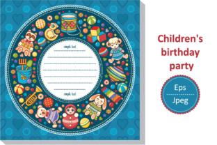 Download Children's Birthday Party Invitation - Birthday Collection