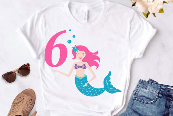 Download Birthday Mermaid 6&nbsp; - Birthday Collection