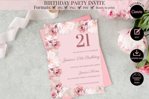 Download Birthday Party Invite Template - Birthday Collection